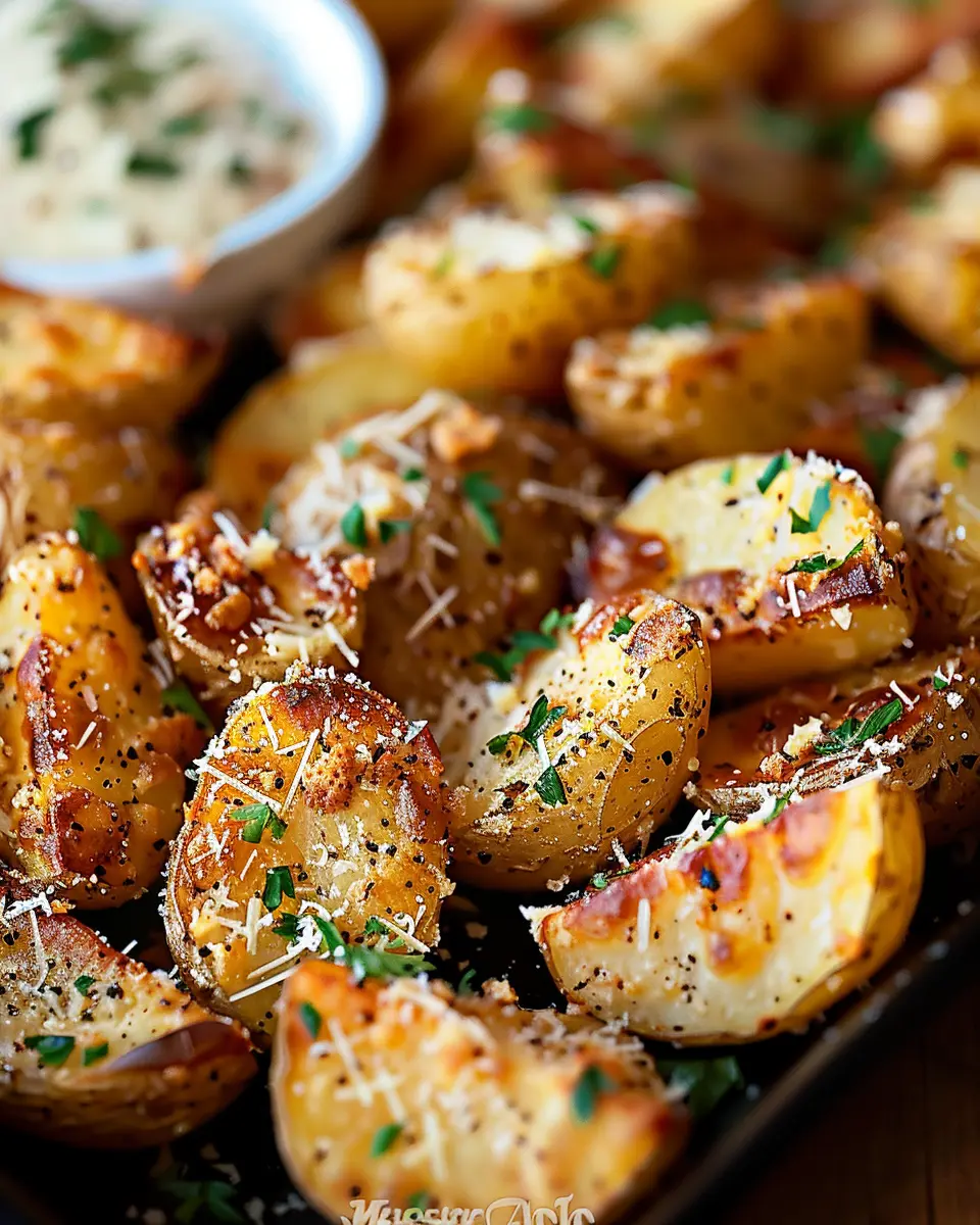 Parmesan Roasted Potatoes: The Best Comfort Food Side Dish