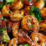 High-Protein Honey Garlic Shrimp