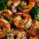 High-Protein Honey Garlic Shrimp
