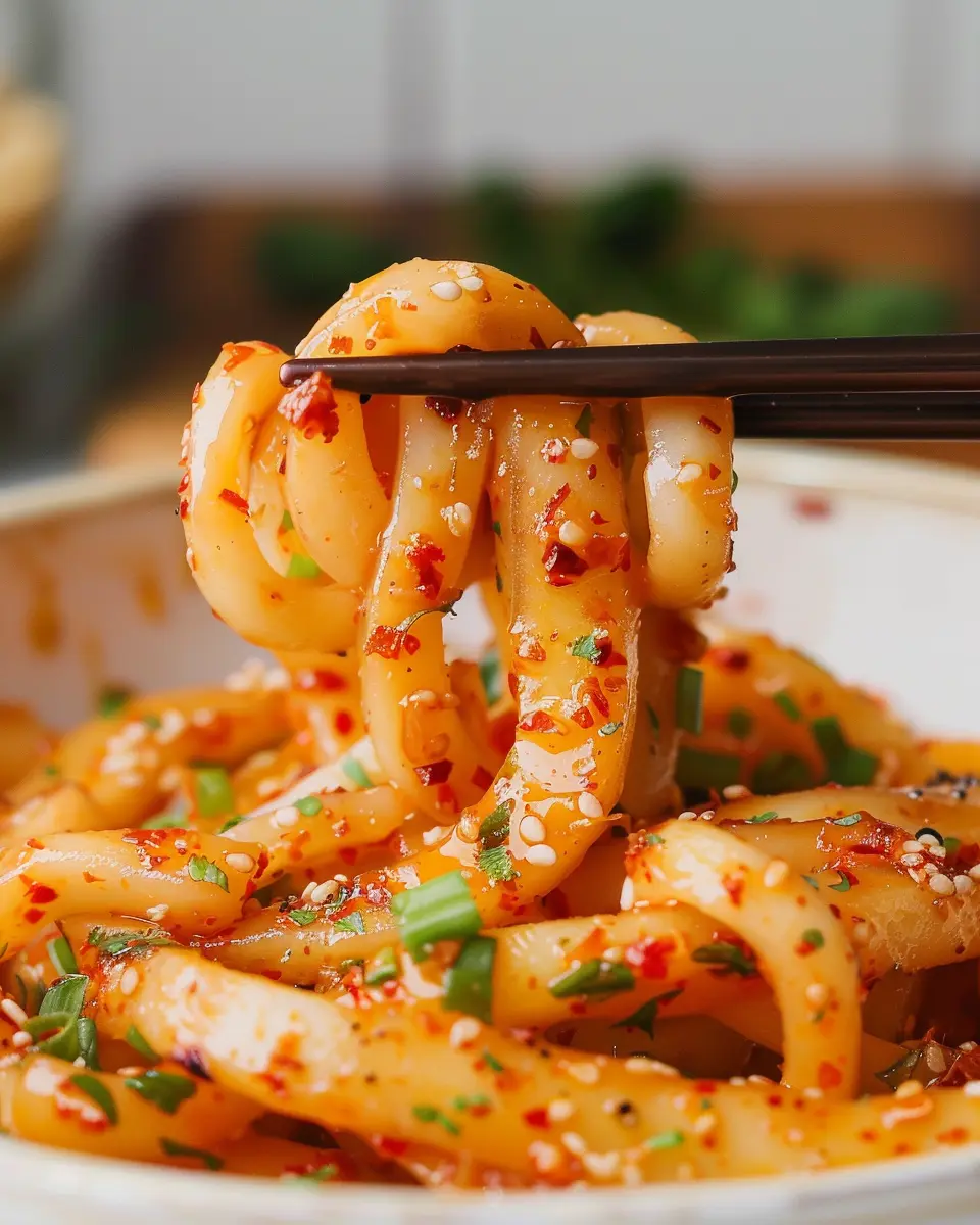 Spicy Potato Noodles: Easy Recipe with Turkey Bacon Delight