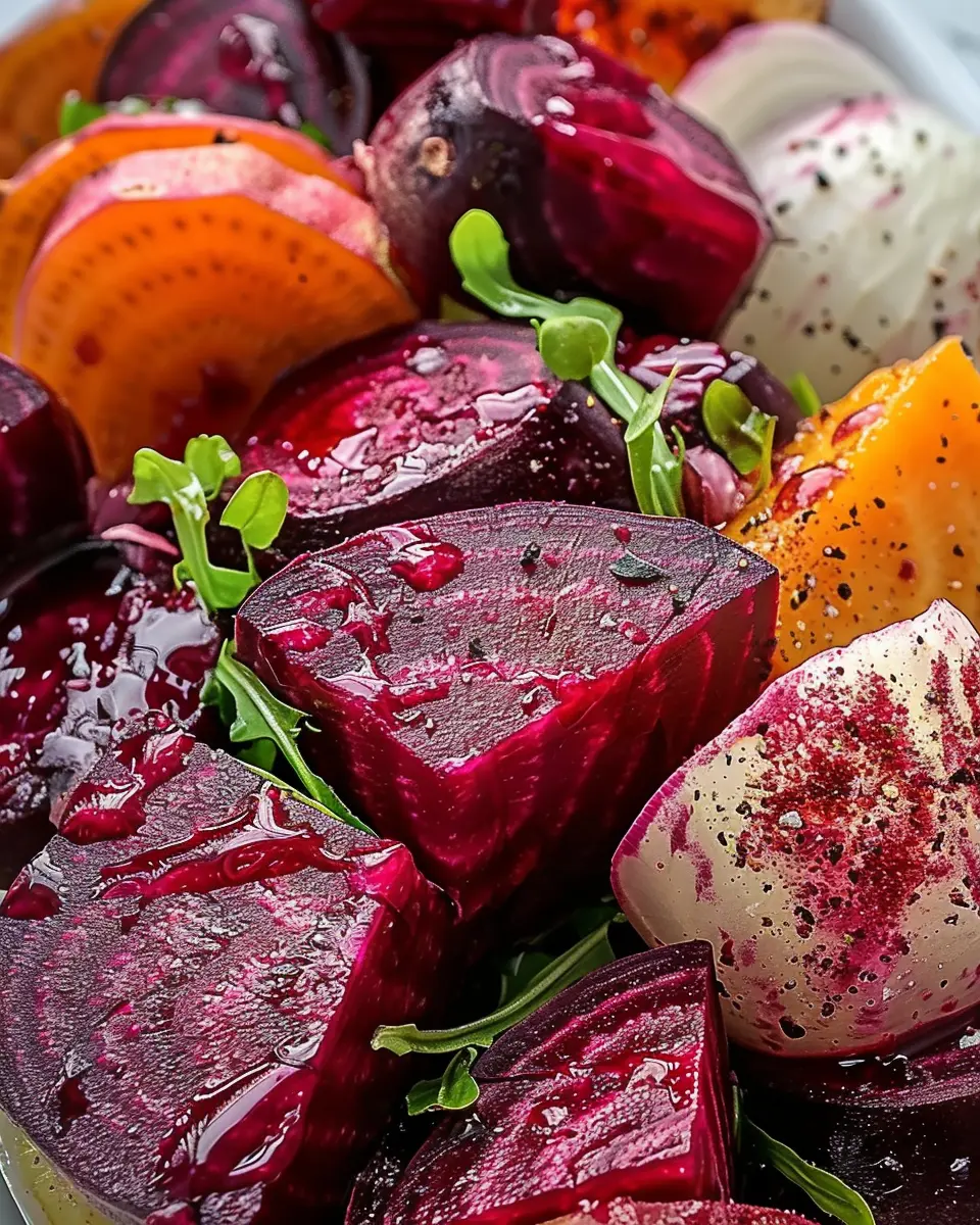 Roasted Beet Salad: Easy, Deliciously Nutritious with Turkey Bacon