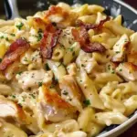 Chicken Bacon Ranch Pasta
