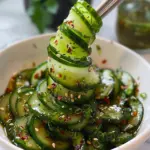 Spiral Cucumber Salad