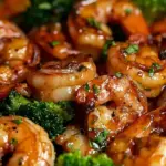 High-Protein Honey Garlic Shrimp