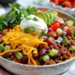 Loaded Potato Taco Bowl