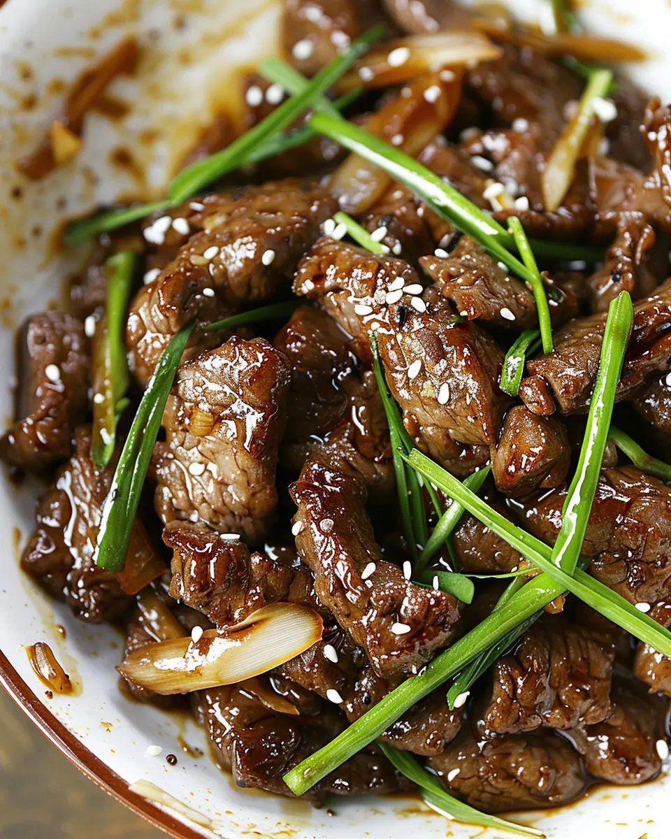 Mongolian Beef: Best Homemade Recipe for Flavorful Comfort