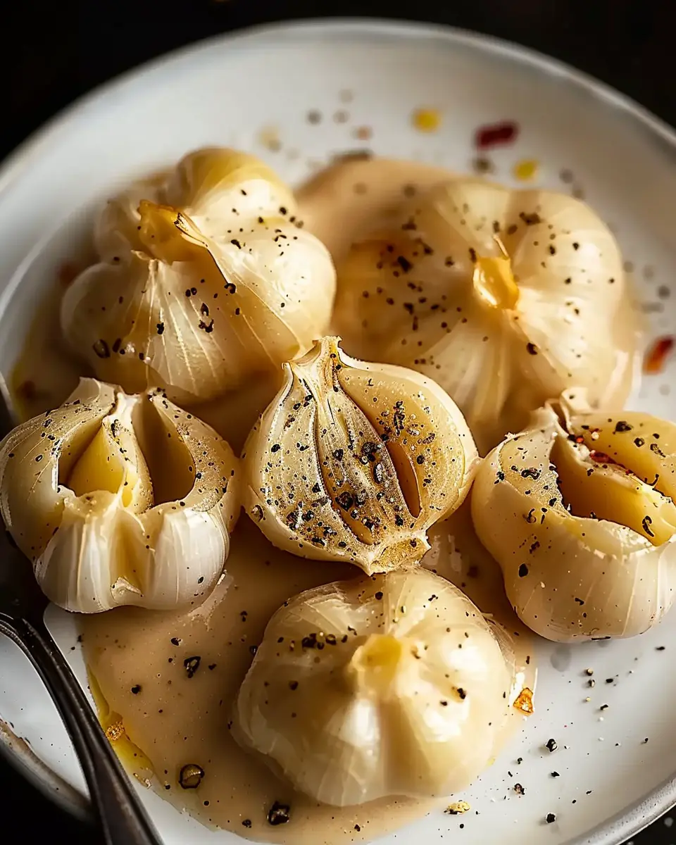 Creamy Roast Garlic with Turkey Bacon: A Comforting Indulgence