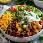 Loaded Potato Taco Bowl