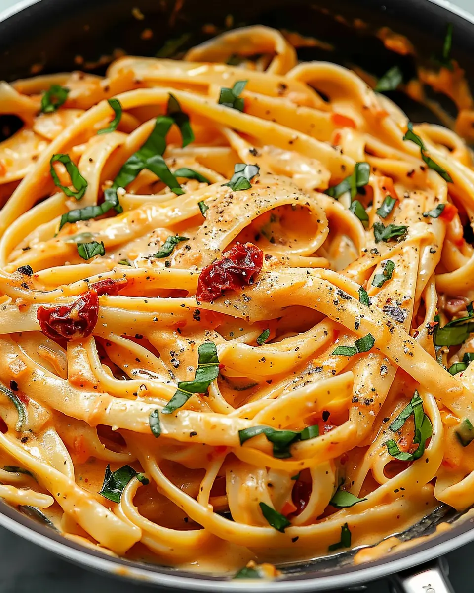 Vegan Creamy Sun Dried Tomato Pasta: Easy Weeknight Delight