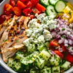 Greek Chicken Bowls