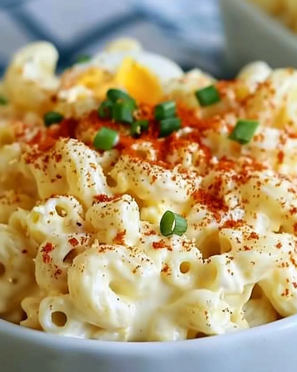 Deviled Egg Macaroni Salad: A Creamy, Indulgent Twist for You