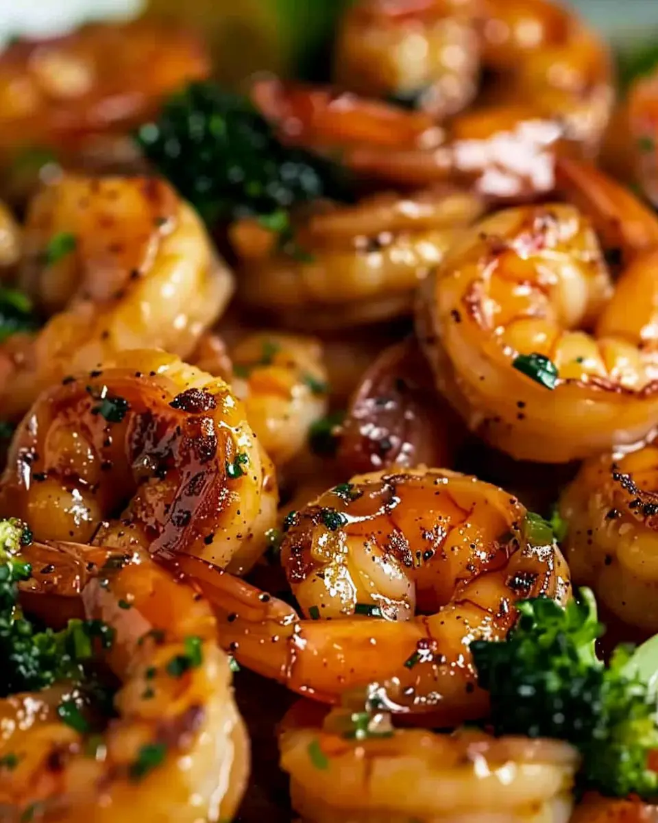 High-Protein Honey Garlic Shrimp with Turkey Bacon Delight