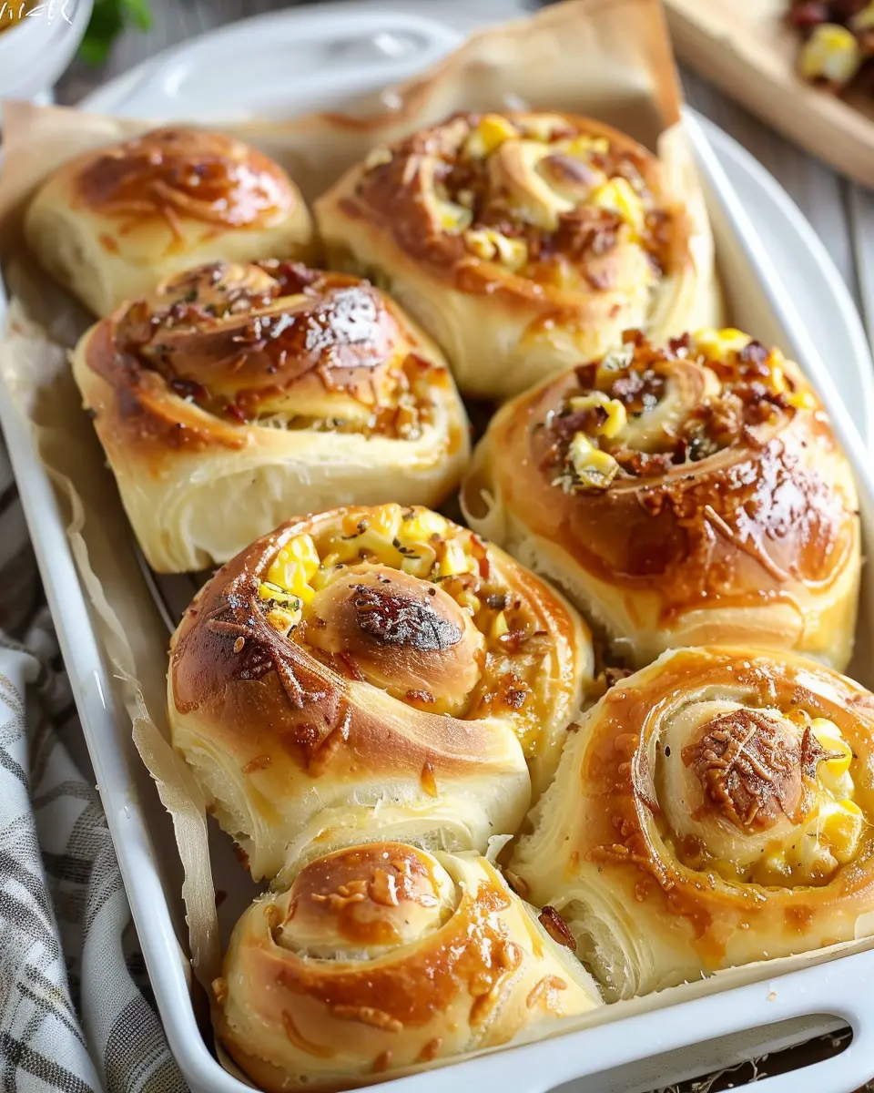 Breakfast Rolls: Easy, Savory Delights with Turkey Bacon and Chicken Ham