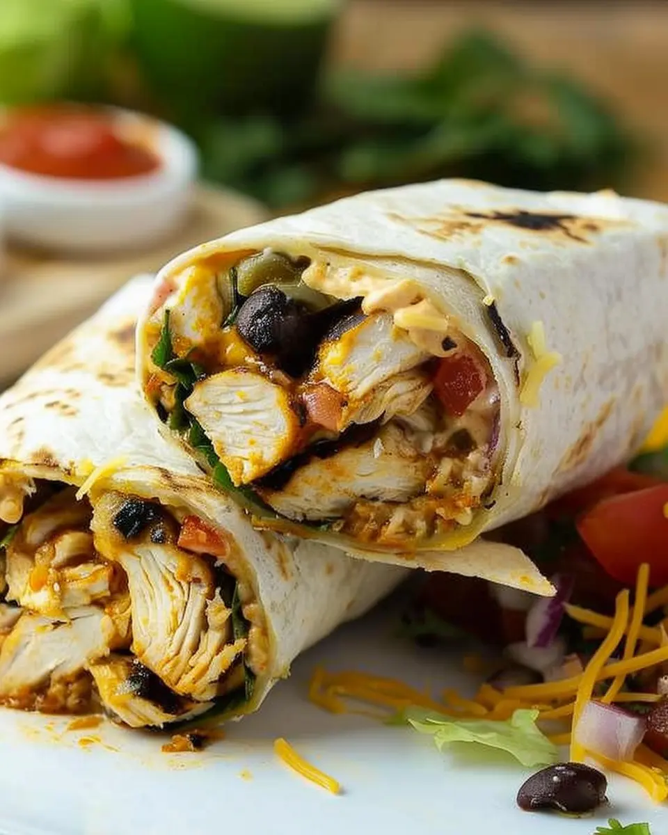Chipotle Ranch Grilled Chicken Burrito: Easy and Flavorful Delight