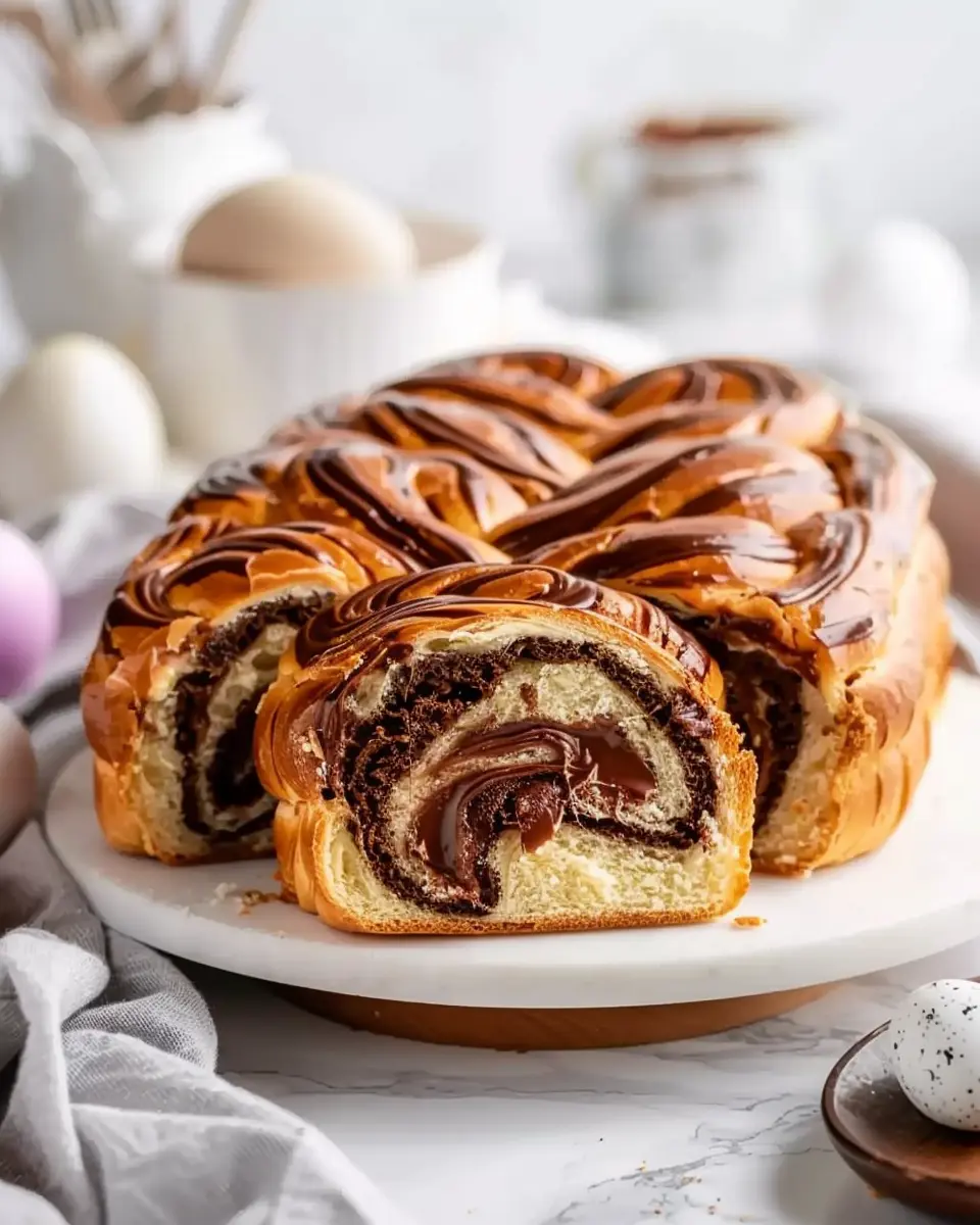 Spectacular Nutella Swirl Easter Bread: A Deliciously Easy Recipe