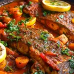 Classic Spicy Moroccan Fish