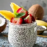 Healthy Coconut Chia Seed Pudding