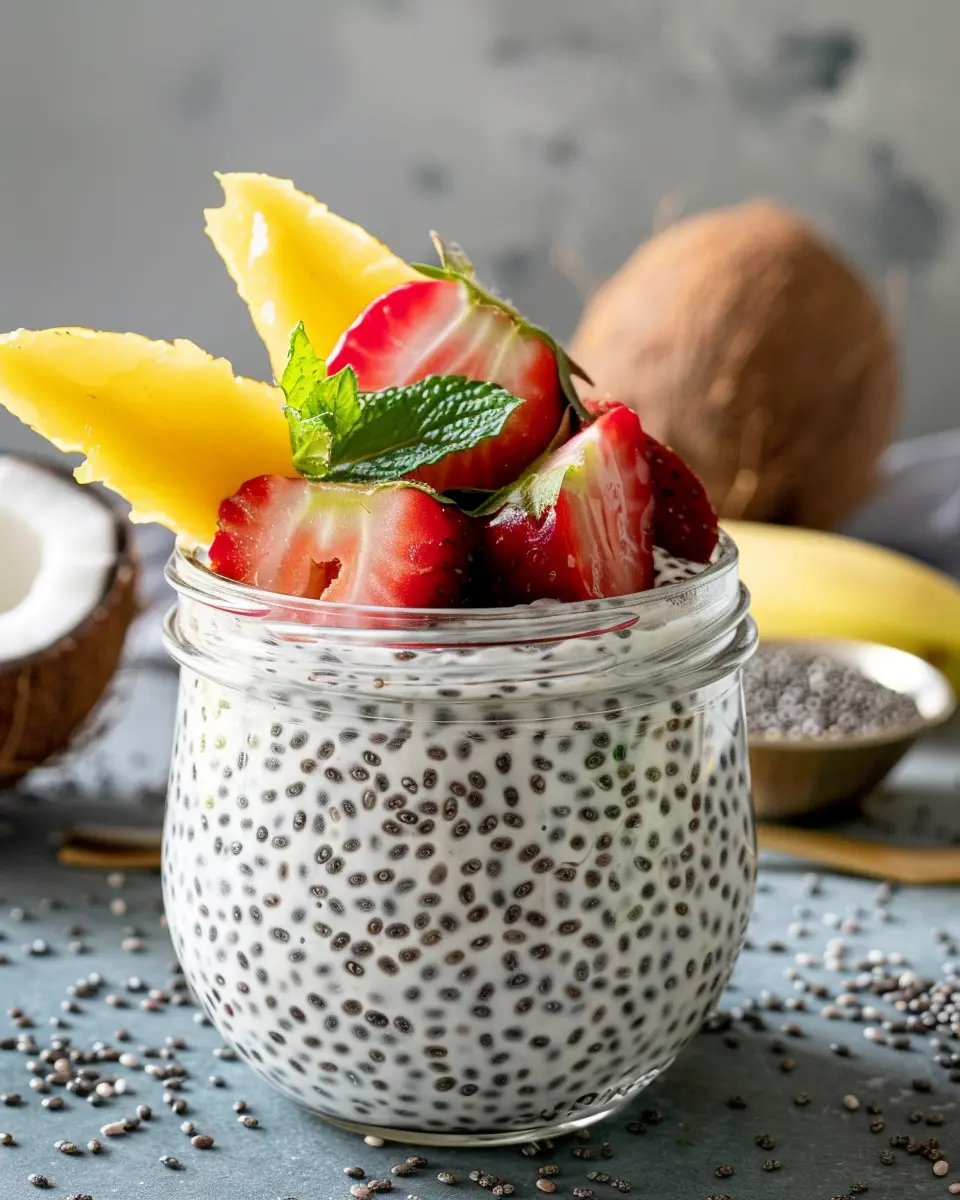 Healthy Coconut Chia Seed Pudding: A Deliciously Easy Treat
