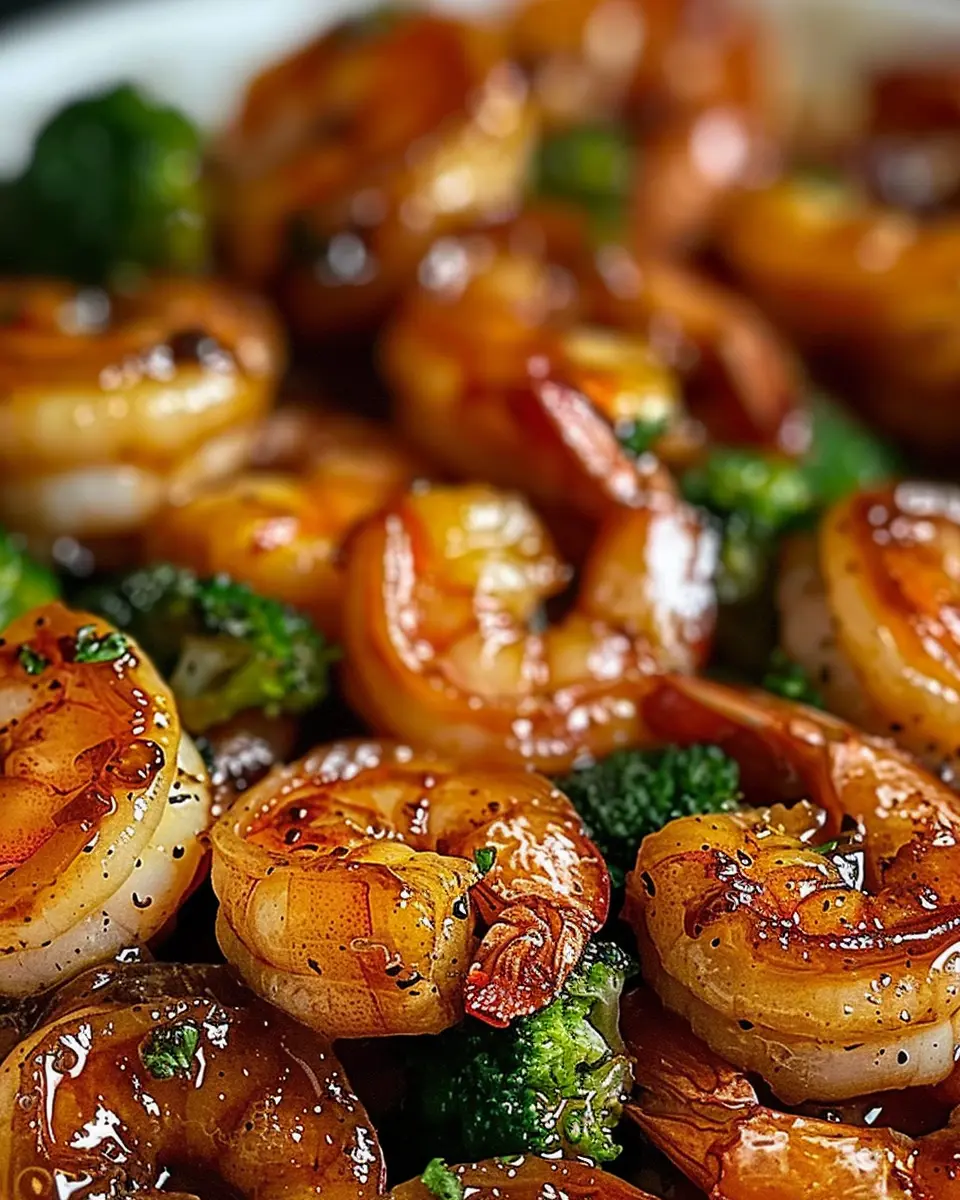 High-Protein Honey Garlic Shrimp with Turkey Bacon Delight