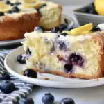 Moist Lemon Blueberry Yogurt Cake