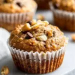Healthy Peanut Butter Banana Muffins
