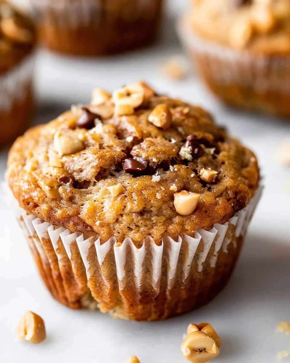 Healthy Peanut Butter Banana Muffins: A Delicious Guilt-Free Treat