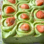 Strawberry Matcha Latte Rolls