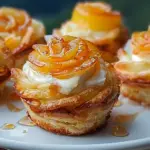 Peach Pie Cruffins Recipe