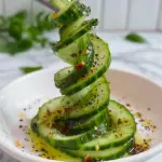 Spiral Cucumber Salad