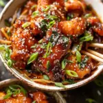 Baked Crunchy Hot Honey Chicken