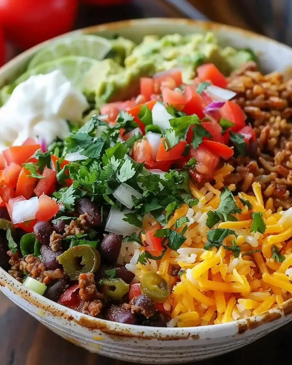 Taco Rice Bowl: Easy and Flavorful for Your Homemade Feast