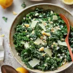Lemony Parmesan Kale Salad