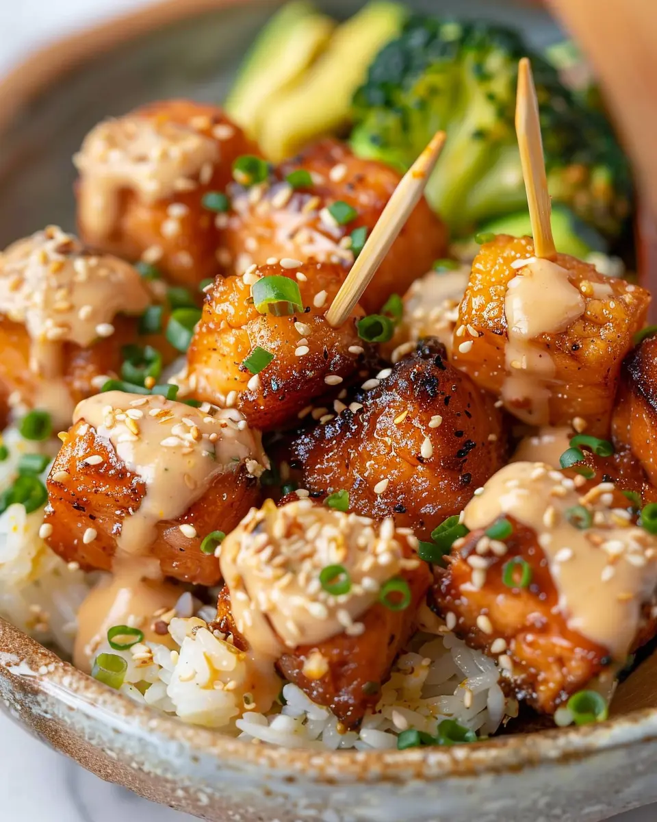 Bang Bang Salmon Bites: Delicious and Easy Weeknight Treats