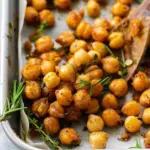 Easy Crispy Oven Roasted Chickpeas