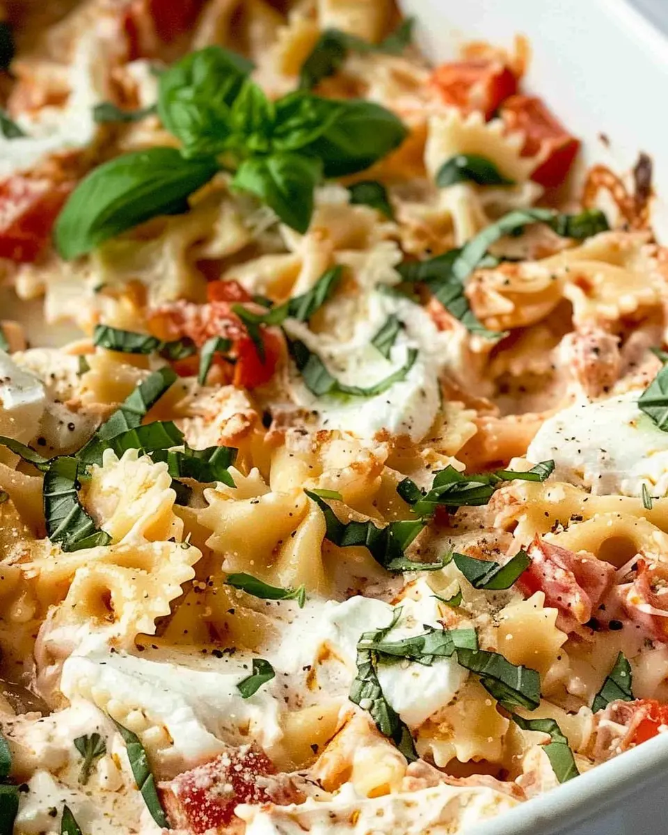 Baked Feta Pasta: Easy Comfort Food with Turkey Bacon Delight